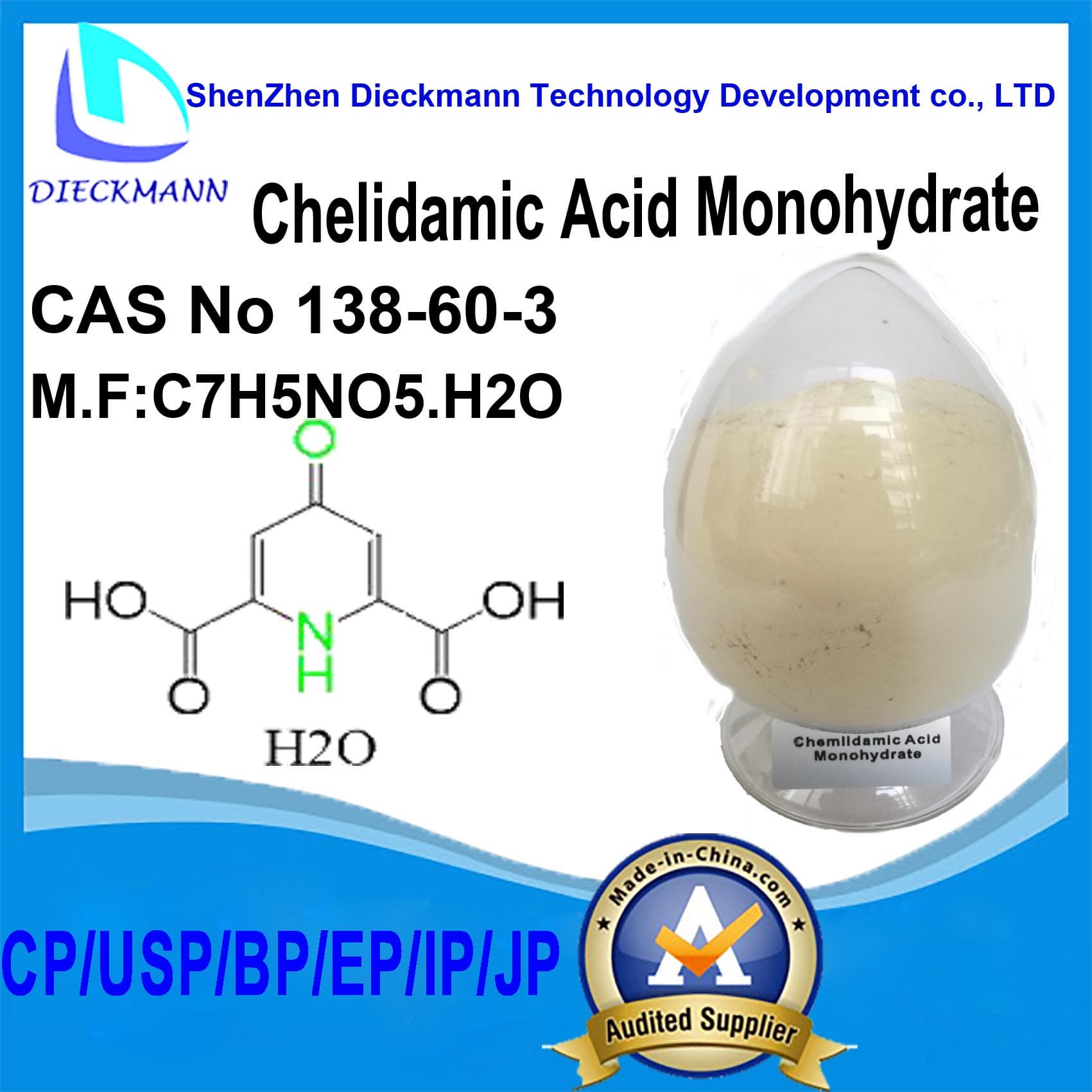 Chelidamic Acid Monohydrate CAS No 138_60_3